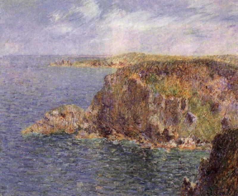 Gustave Loiseau Cape Frehel and La Teignouse Cliffs china oil painting image